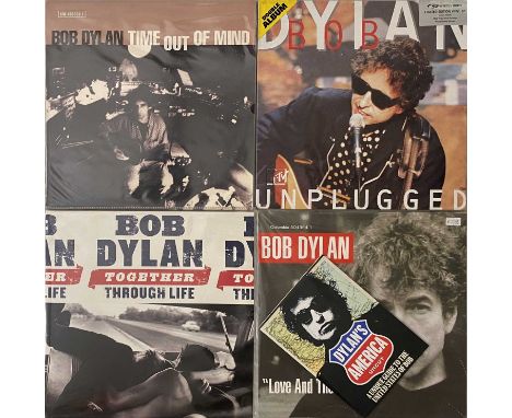 90s / 2000s - BOB DYLAN - LP RARITIES PACK. A pack of 4 x LPs. Titles are MTV Unplugged (SVLP 100, Ex+/ Ex), Time Out Of Mind