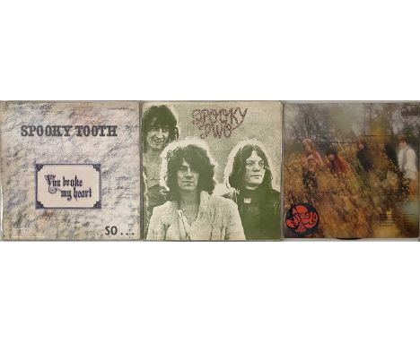 SPOOKY TOOTH - LPs (INCLUDING 1968 TEST PRESSING). Excellent selection of 3 (including a test pressing) LPs from post-Art Blu