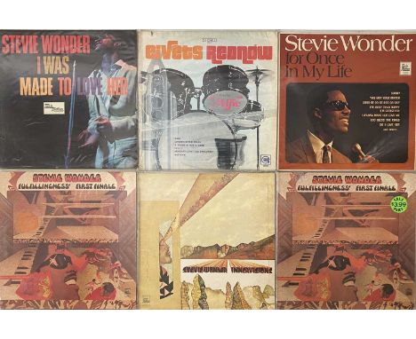 STEVIE WONDER - LP COLLECTION. A collection of approx 15 x LPs by Stevie Wonder. Titles include For Once In My Life (STML 110