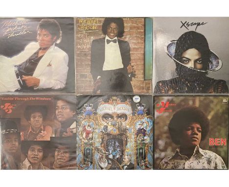 MICHAEL JACKSON / RELATED - LP COLLECTION. A collection of 16 x LPs. Titles include Xscape (8843053661), Off The Wall (746435