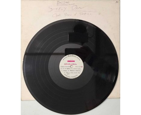 STEELY DAN - CAN'T BUY A THRILL LP (EMIDISK ACETATE). A lovely acetate here - Steely Dan - Can't Buy A Thrill (Emidisk Acetat