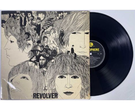 THE BEATLES - REVOLVER LP (PMC 7009 - MONO FIRST PRESS - WITHDRAWN MIX). An original UK mono pressing of The Beatles - Revolv