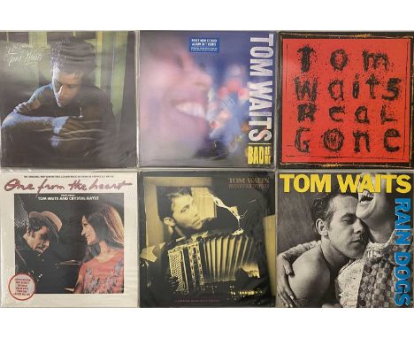 TOM WAITS - LP COLLECTION. A collection of 15 x LPs. Titles include Real Gone (6678-1, Ex+/ Ex), Bad As Me (714092715118, sea