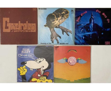 PROG/PSYCH - LP RARITIES. Another superb bundle of 5 x original UK pressing LPs. Titles are Jody Grind - One Step On (Transat