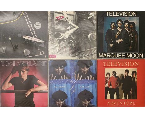 PUNK / WAVE / COOL / SYNTH - LP COLLECTION. A collection of approx 35 x LPs. Artists/ Titles include Television inc Marquee M