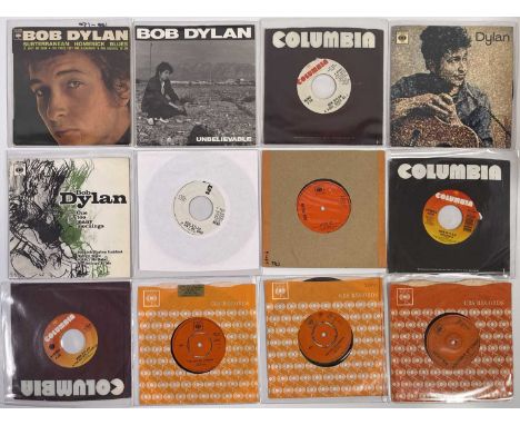 DANNY'S SINGLES - BOB DYLAN COLLECTION.Good selection of approx 55 Bob Dylan singles, to inc US/UK and overseas variants. Pre