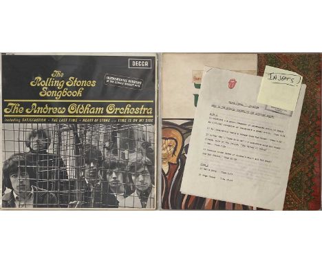 ROLLING STONES RELATED LP RARITIES. Super cool bundle of 2 x original Stones Related LP rarities. Titles are The Andrew Loog 