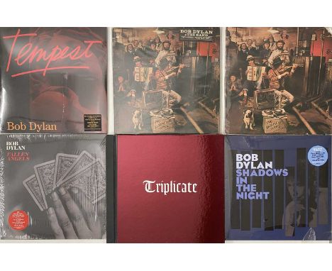 BOB DYLAN - LP COLLECTION. A collection of 25 x LPs. Titles include The Basements Tapes (2 x copies - US promo, AL 33683, Ex/