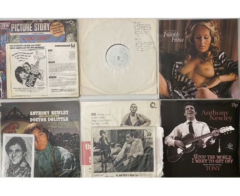 ANTHONY NEWLEY - LP COLLECTION (INCLUDING MEMORABILIA). Great instant collection of 38 x LPs featuring Anthony Newley. To inc