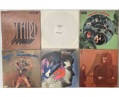 SOFT MACHINE - LP COLLECTION. Excellent selection of 8 x LPs from Soft Machine. Titles are The Soft Machine (original US die-
