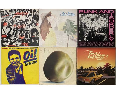 COMPILATIONS - LP COLLECTION. A collection of 50 x LPs. Titles include Punk And Disorderly, Too Slow 2 Disco, The Ladies Of T