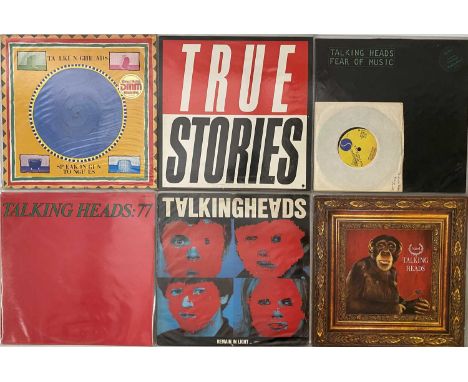 TALKING HEADS / RELATED - LP COLLECTION. A collection of 15 x LPs. Titles include Fear Of Music (SRK 6076, complete w/ 7", VG
