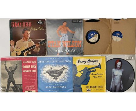 10" COLLECTION (LARGELY 50s/60s). Interesting and diverse collection of around 50 x 10" releases. Largely LPs including a sma