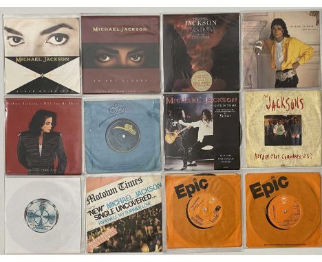 MICHAEL JACKSON - 7" / LP / 12" COLLECTION. A collection of approx 30 x 7", 1 x LP and 1 x 12" by Michael Jackson. Also inclu
