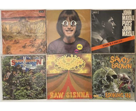 BLUES ROCK - LP COLLECTION. A super collection of around 35 blues rock LPs. Artists/ titles include John Mayall - Plays John 