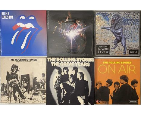 ROLLING STONES - LP COLLECTION. A collection of approx 33 x (mostly) LPs, mostly later albums/ compilations. Titles include B