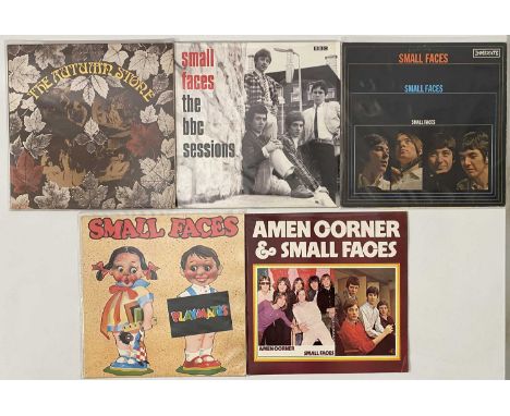 SMALL FACES - LP COLLECTION. Top pack of 6 x LP releases from Small Faces. Titles are Small Faces (UK stock mono original, Im