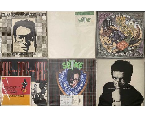 ELVIS COSTELLO - LP COLLECTION. Fantastic instant collection of 30 x LPs from Elvis Costello/The Attractions. Titles include 