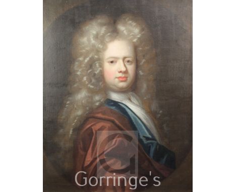 After Sir Godfrey Knelleroil on canvas,Portrait of St Thomas Pope Palonet, OBN 173130 x 25in.