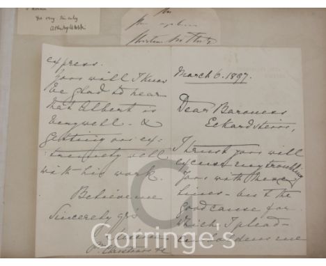 Picton, Thomas Sir (1758-1815). Two a/l's both to a Mr Black (unidentified) in Trinidad, The first inscribed London 18th Sept