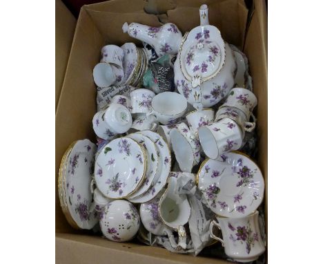 Hammersley Victorian Violets teaware