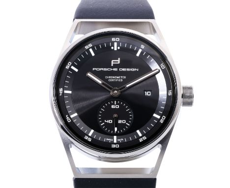 PORSCHE DESIGN Sport Chrono Subsecond 42 Herren Armbanduhr, Ref. 6023.3.11.001.07.2-A. UVP 4.950,- €. Titan, Gehäusenummer PD