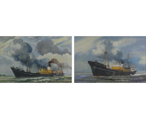 Harold Whitaker (d.1988), "Kingston Jacinth" and "St. Chad", watercolour, both signed and dated 1988, 31 x 46 cm, framed (2).