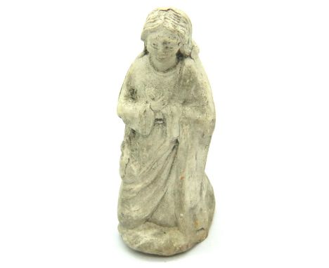 Early carved stone ornament of the Madonna. P&amp;P Group 1 (£14+VAT for the first lot and £1+VAT for subsequent lots) 