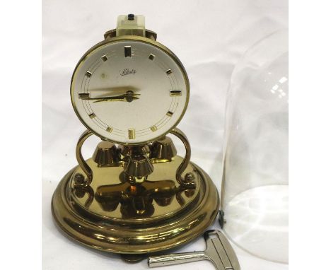 A mid 20th century Schartz anniversary clock, working at lotting. Not available for in-house P&amp;P, contact Paul O'Hea at M