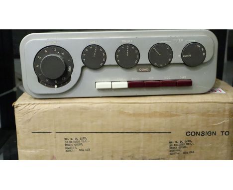 Vintage Quad control unit 22, boxed. P&amp;P Group 3 (£25+VAT for the first lot and £5+VAT for subsequent lots) 