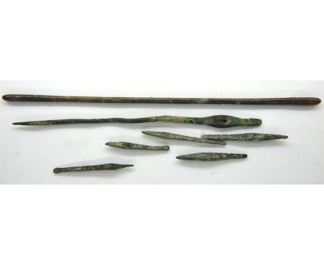Roman Bronze Age surgical instruments (7). P&amp;P Group 1 (£14+VAT for the first lot and £1+VAT for subsequent lots) 