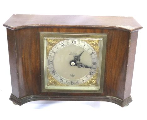 Elliott for Eustace Warrington mantle clock, not working at lotting. Not available for in-house P&amp;P, contact Paul O'Hea a