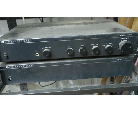 Cambridge audio A100 power amplifier and C70 control amplifier. (2) Not available for in-house P&amp;P, contact Paul O'Hea at