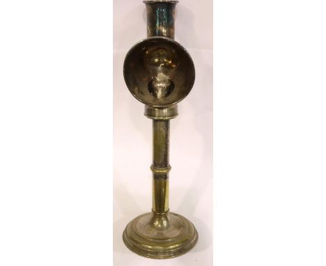 The Arctic Scottish candle lamp, H: 39 cm. P&amp;P Group 3 (£25+VAT for the first lot and £5+VAT for subsequent lots) 