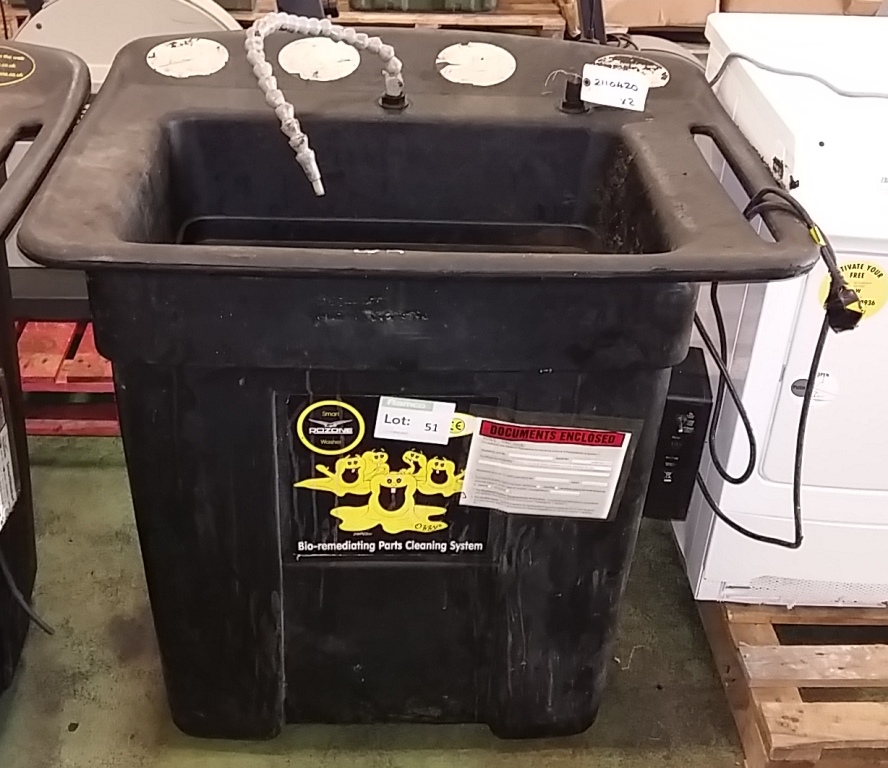 Rozone Smart washer Bioremediating Parts Cleaning System