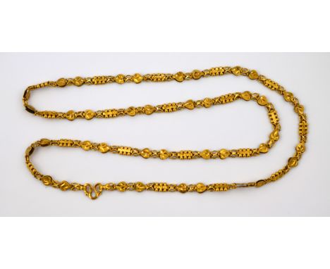 POLICE > A chain marked 22k, approx 37.8g. [NO RESERVE] [VAT ON HAMMER PRICE]
