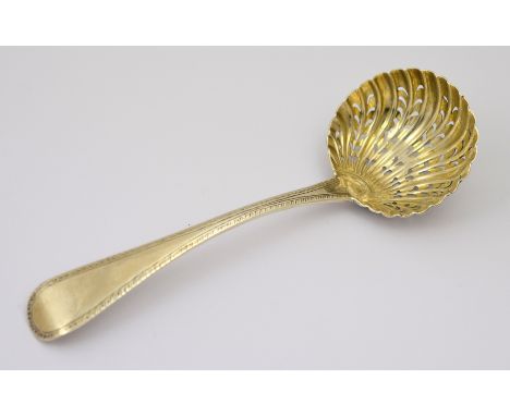 A George III silver sifter spoon, H/M London 1815, approx 50g