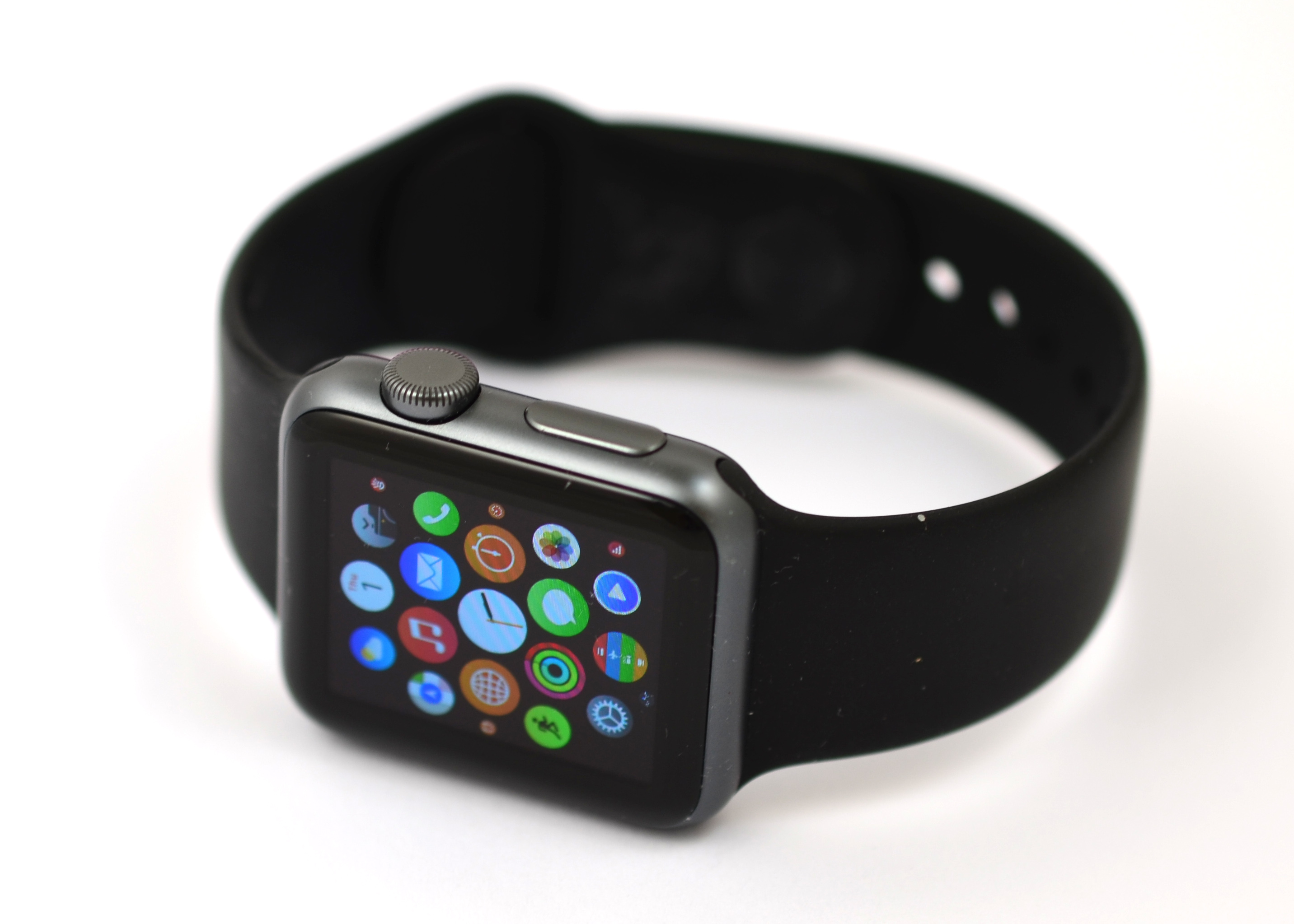 APPLE WATCH 7000 Series aluminium, IonX glass Retina display, composite back. With Sport Band