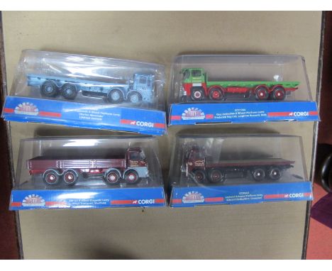Four Corgi 1:50th Scale Diecast Model Commercial Vehicles, all from the 'Marques of Distinction' Series including  #CC10506 E