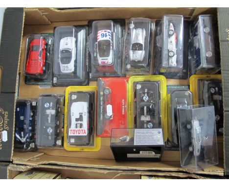 Fifteen Diecast Model Sports Racing Cars, mostly 'Pieceworks' Editions and approximately 1:43rd scale including 1970 Toyota 7