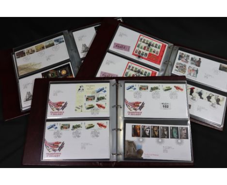 Great Britain collection of First Day Covers 2001 to 2003 period in three Royal Mail albums. (B.P. 24% incl. VAT)
