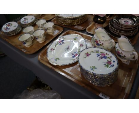 31 piece Paragon fine bone china tea service, overall on a white ground with fantastic birds amongst foliage. (2)(B.P. 24% in