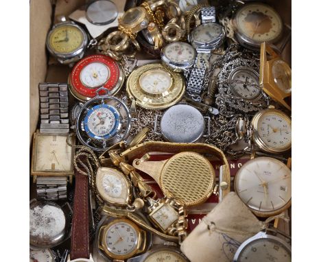 Assorted Vintage wristwatches, including Smiths and Rotary 