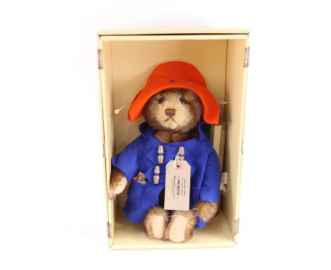 A Paddington Bear by Gabrielle Designs Ltd, 1981, height 35cm, in a Steiff box 