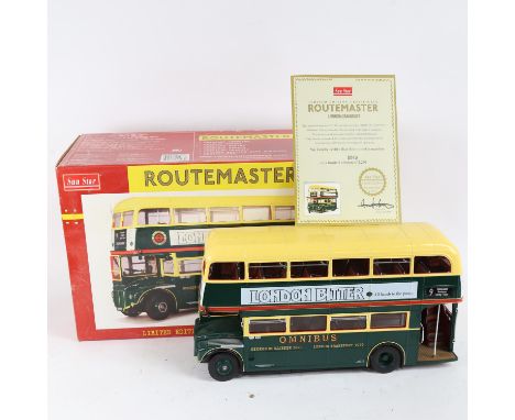 SUN STAR - a boxed 1:24 scale limited edition Routemaster Omnibus diecast model bus 