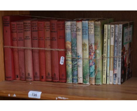 Vintage Enid Blyton Famous Five books etc 