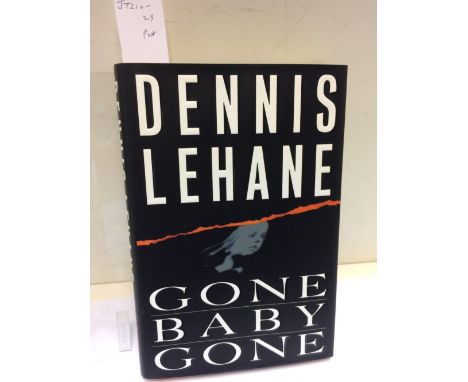 Modern first editions, crime and mystery fiction thrillers. Various including works by Dennis Lehane (Gone Baby Gone, signed)