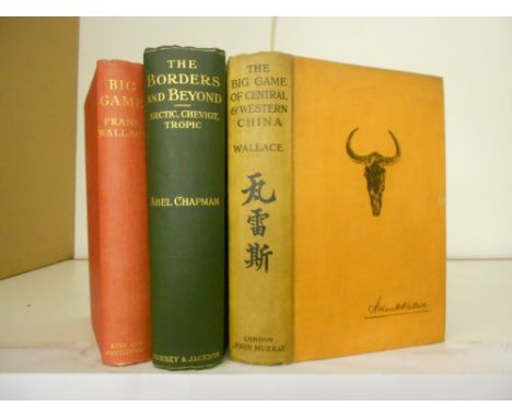 WALLACE (Harold Frank), The Big Game of Central and Western China, first edition, John Murray: 1913, 8vo, first edition, phot