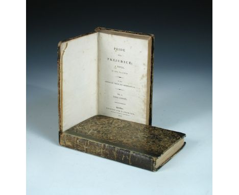 AUSTEN (Jane), Pride and Prejudice, two volumes, London: for T. Egerton, 1817, third edition, 12mo, armorial bookplates, cont