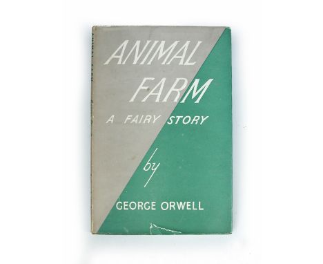 ORWELL (George), Animal Farm, a Fairy Story, first edition, London 1945, in dust wrapper (lightly worn with closed tear to lo